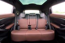 Vinfast VF7 rear seats. 